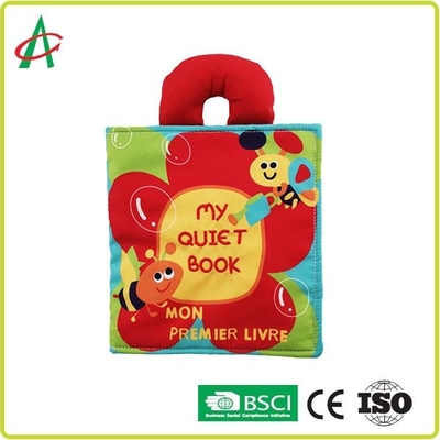 ISO BSCI Stoff-Buch-Polyester-Gewebe der Familien-Früherziehungs-3d