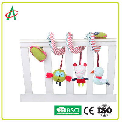 Gewundene frische pp. Baby-Auto-Seats Baumwolle Spielzeugs 40X28CM 100%