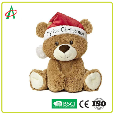Reizendes 1. Weihnachten Teddy Bear Xmas Gift Plushs Toy Stuffed Animal My fertigen besonders an