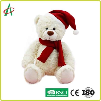 Umarmbarer 25cm Plüsch Teddy Bear With Christmas Cap