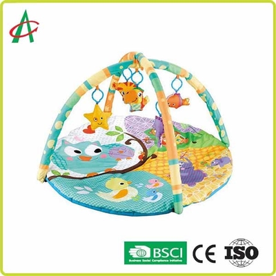 Polyester-waschbare tragbare Baby-Tätigkeits-Spiel-Turnhalle 100% Mat Infant Toddlers