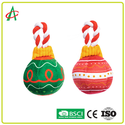 Waschbares Weihnachtshaustier-Kauen Toy With Squeaker Machine
