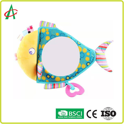 BSCI-Plüsch-Bücher für Fische der Baby-23.5x35cm formen mit Spiegel