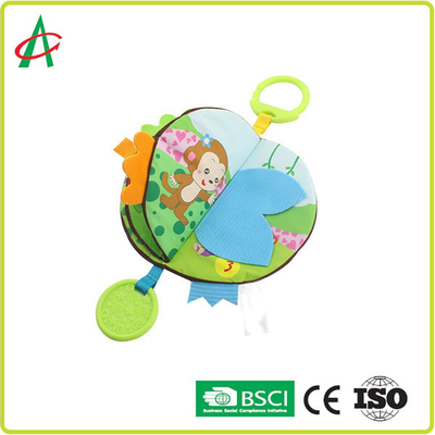 Angelber-Baby-Plüsch-Buch, weiches Zertifikat Toy Books BSCI