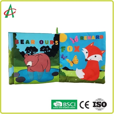 Weiche Bücher EN71 für Kinder, 20cm Plüsch-Baby-Buch