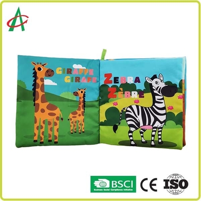 Weiche Bücher EN71 für Kinder, 20cm Plüsch-Baby-Buch