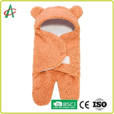 H55cm flaumiges Säuglingsschlafsack-ultra weich multi Funktions