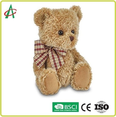 10,5 " X 7" Shaggy Brown Plush Teddy Bear für Valentine Gift