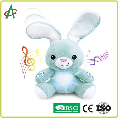 Flüchtiger Blick A Boo Musical Plush Toys, Gesang-weiche Spielwaren 11x7.5x6.5“