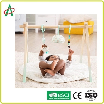 24,8 Bescheinigung Zoll-waschbare Baby-Spiel-Matte CERS BSCI mit hängenden Spielwaren