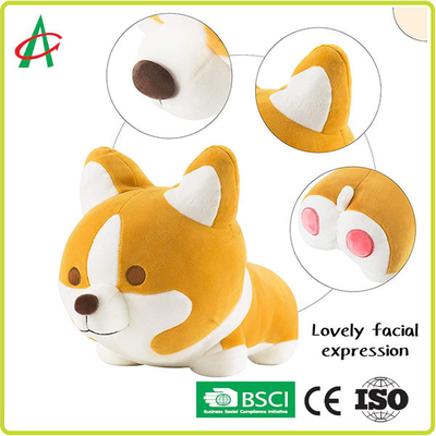 ODM Shiba Inu füllte Spielzeug, nettes Plüsch-Kissen des Corgi-EN71-1-2-3 an