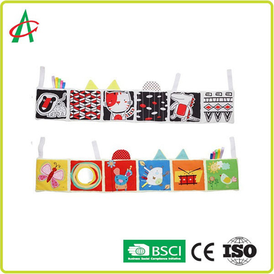 20x20cm Lappen-weiche Bücher für Kinderhandgefertigtes Plüsch-Polyester