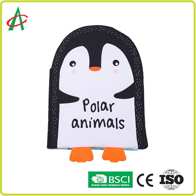 22cmx28cm Stoff-Geschichten-Bücher für Baby-Ozean-Zeichentrickfilm-Figur