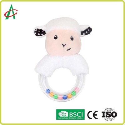 Baby-Plüsch-des Geklappers 100 des Kaninchen-21x8.5cm Bescheinigung CER Polyester