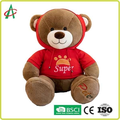 CER 30cm Plüsch-Teddy Bear Reinforced Stitching With-Hoodie