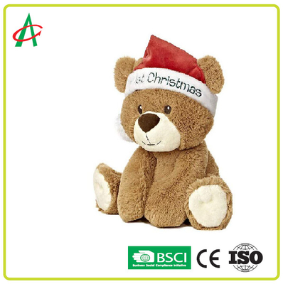 Reizendes 1. Weihnachten Teddy Bear Xmas Gift Plushs Toy Stuffed Animal My fertigen besonders an