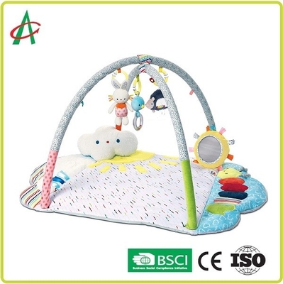23,5" Plüsch-waschbares Baby-Spiel Mat All In One 8-teilig
