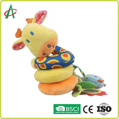 Weiche Boa gewundenes Pram-Spielzeug 68cm*35cm mit Plüsch Duck And Mirror