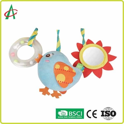 Weiche Boa gewundenes Pram-Spielzeug 68cm*35cm mit Plüsch Duck And Mirror
