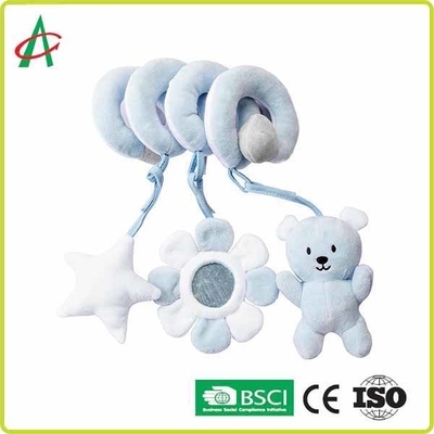 Neugeborener 20cm gewundener Pram-Toy With Rattle And-BB quietschend