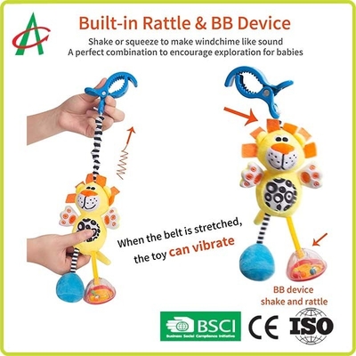 3-24-monatige Jahre BSCI-Pram-Geklapper-Toy For Babys 27cmx12cm alt