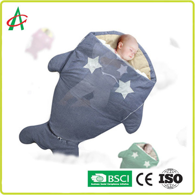 Baby-Haifisch-Schlafsack BSCI 90x60cm für die 0-12-monatigen Jahre alt
