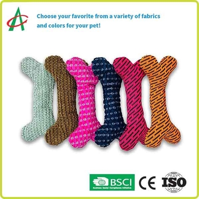 ISO9001 streicheln Plüsch Toy Bone Shaped 15cm*5.5cm mit Squeaker