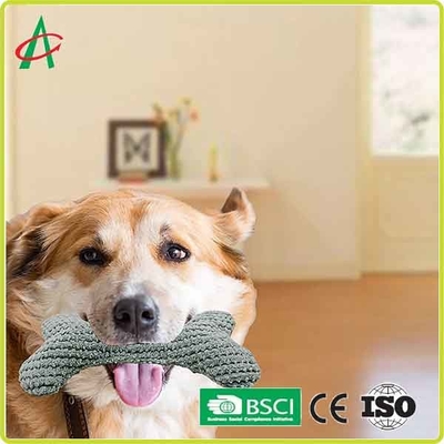 ISO9001 streicheln Plüsch Toy Bone Shaped 15cm*5.5cm mit Squeaker