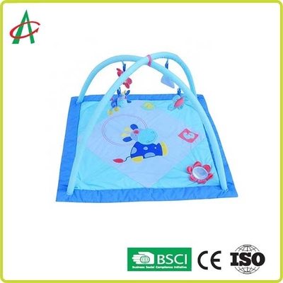 Polyester-waschbare tragbare Baby-Tätigkeits-Spiel-Turnhalle 100% Mat Infant Toddlers