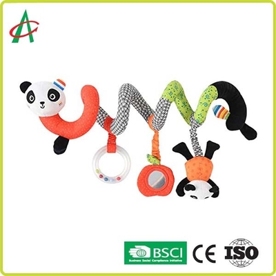 BSCI-Baby Panda Plush Spiral Toy With spiegelt besonders angefertigt wider