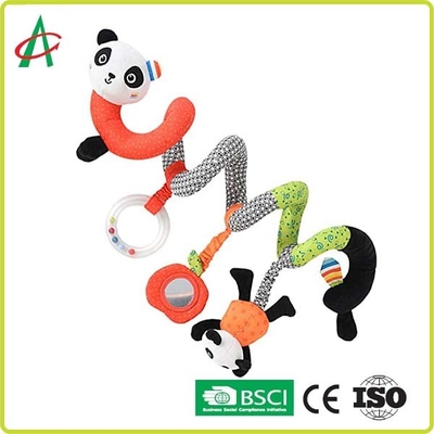 BSCI-Baby Panda Plush Spiral Toy With spiegelt besonders angefertigt wider