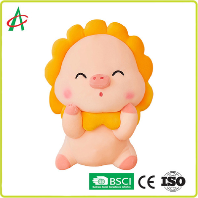 Schwein-Plüsch Toy Doll Pillow Sun Shape Toy Bed Super Soft Plush Toy Holiday Gifts