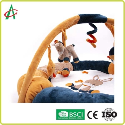 Boagewebe Baby-Turnhalle AZO spielen freie Mat With Mini Plush Animal-Spielwaren