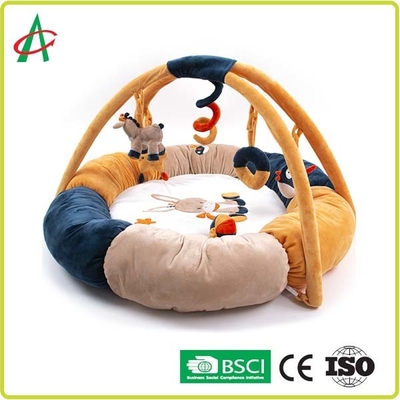 Boagewebe Baby-Turnhalle AZO spielen freie Mat With Mini Plush Animal-Spielwaren