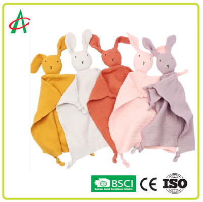 Soem-Musselin-neugeborenes Deckbett Toy Organic Cotton Stuffed Animal
