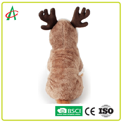 BSCI-Weihnachtsmotiv-Plüsch-Haustier kleidet mit Schnellbefestiger