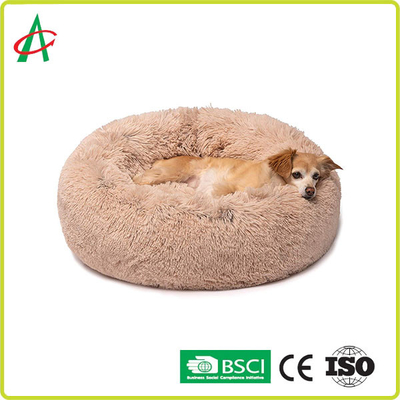 REICHWEITE Durchmesser 20 24 32 40 46" super weiches Plüsch-Hundebett