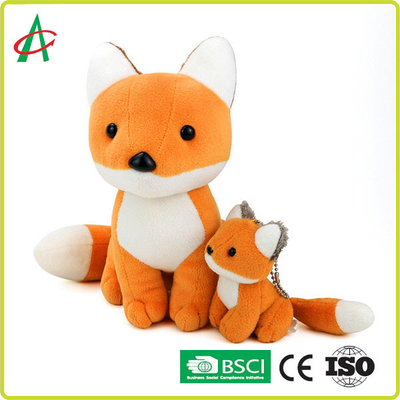 Polyester, das Pelzplüsch Mini Fox Stuffed Animal 3 10in anfüllt