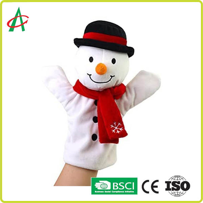 BSCI Handcraft voll nähende Plüsch-Handpuppen für Weihnachten