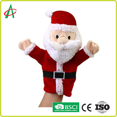 BSCI Handcraft voll nähende Plüsch-Handpuppen für Weihnachten