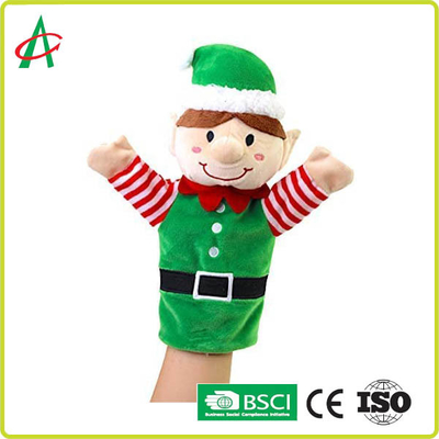 BSCI Handcraft voll nähende Plüsch-Handpuppen für Weihnachten