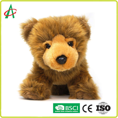 Kein Phthalat-netter Art-realistischer Brown-Baby-Grizzlybär angefülltes Spielzeug