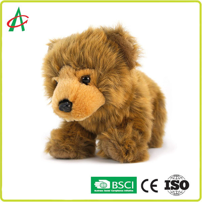 Kein Phthalat-netter Art-realistischer Brown-Baby-Grizzlybär angefülltes Spielzeug