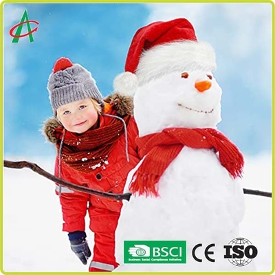 Allergische Unisexantikinderrote Samt-Weihnachtshüte