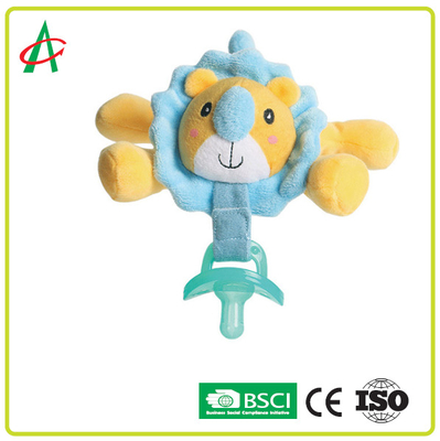Waschbares Zertifikat Friedensstifter-Plüsch-Toy Pacifier Clips CE/BSCI