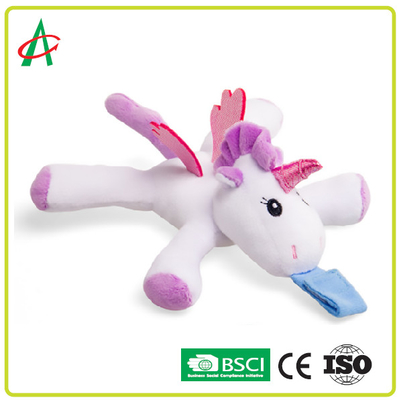 Waschbares Zertifikat Friedensstifter-Plüsch-Toy Pacifier Clips CE/BSCI