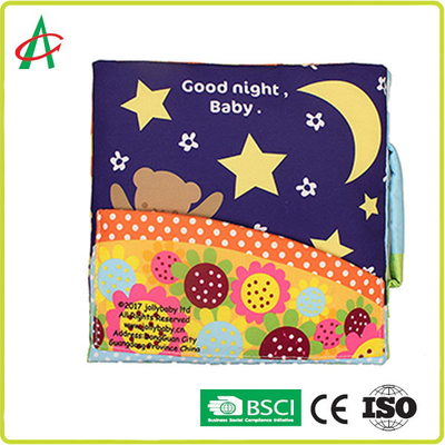 BSCI-Polyester 9 sensorische Einzelteil-Tätigkeits-Bücher für Kinder
