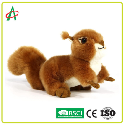 Angelber-Eichhörnchen füllte Spielzeug 20CM mit Pelzendstück an